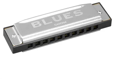 Immagine prodotto di Armonica Blues in C (inclusa custodia e panno per la pulizia)