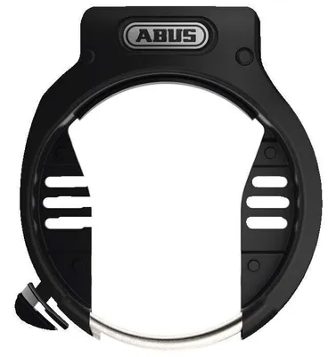Immagine prodotto di Serratura ABUS per telaio di bicicletta - 4650XL NR BK OE- con alloggiamento per catene di collegamento - la chiave può essere rimossa quando la serratura è aperta - livello di sicurezza ABUS 9