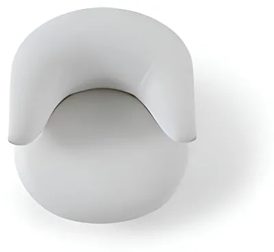 Immagine prodotto di Poltrona morbida bianca Poltrona in tessuto per il soggiorno Mobili di design