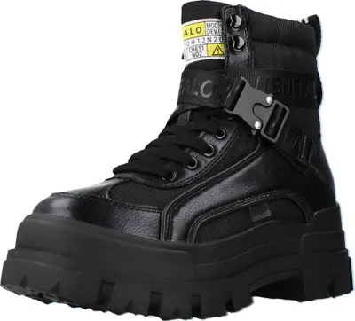 Produktbild von Buffalo Damen Aspha Com1 - 1622077 Schwarz, Farbe:Schwarz, Damen Schuhe:40