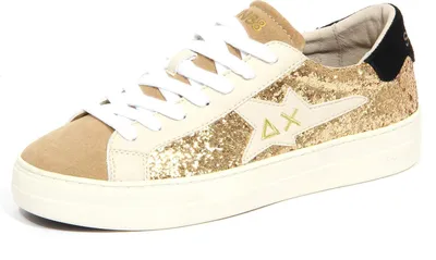 Produktbild von H8294 sneaker donna SUN68 BETTY woman glitter shoes