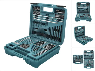 Immagine prodotto di Makita E-06270 Set di punte per trapano 212 pezzi