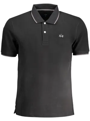 Immagine prodotto di La Martina Herren Kurzarm Polo Schwarz