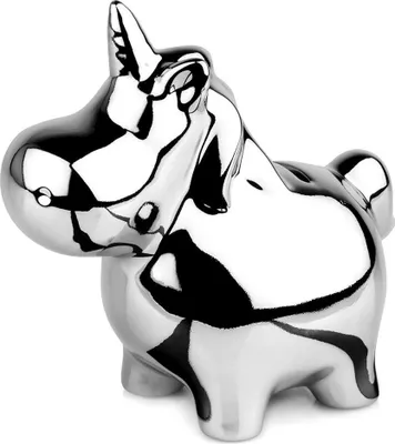 Produktbild von Einhorn-Sparschwein öffnet sich, um Geld für Münzen zu sammeln