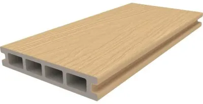 Produktbild von Konsta Terrassendiele WPC Nativo Smart hellbraun 3000 x 140 x 25 mm