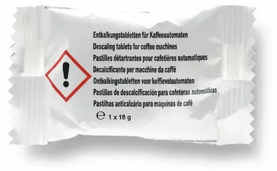 Produktbild von Spezial Kalklösetab 18g für Kaffeemaschinen Entkalkungstablette