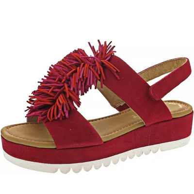 Produktbild von Gabor Damen Sandalen & Sandaletten rot Gr. 6