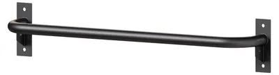 Produktbild von IRON CLAN Wand-Klimmzugstange 100 cm Schwarz, pulverbeschichteter Stahl
