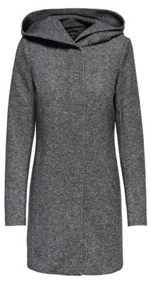 Produktbild von ONLY 15142911, Weiblich, Erwachsener, Regular fit, Baumwolle, Polyester, Grau
