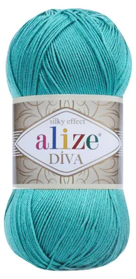 Produktbild von 100g Strickgarn ALIZE DIVA Sommerwolle Häkelgarn Wolle Sommer Stricken Häkeln