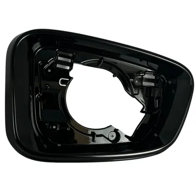 Produktbild von BILMAX Rechts Spiegelrahmen Ersatz für BMW 5er Sedan G30 Touring G31 2017 -> Schwarz Glänzend - Piano Black (Beifahrerseite)