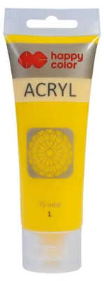 Produktbild von Acrylfarbe 75Ml Gelb 6173