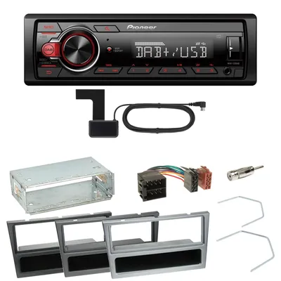 Produktbild von Pioneer MVH-130DAB Digitalradio USB Einbauset für Opel Vectra C Signum Corsa Combo