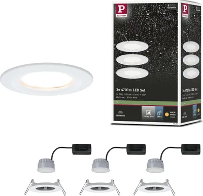 Produktbild von Paulmann LED Einbauleuchte Nova Basisset starr