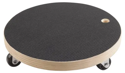 Produktbild von Metafranc Pflanzenroller Ø 200 mm, 100 kg Tragkraft, Siebdruckplatte, Möbelroller