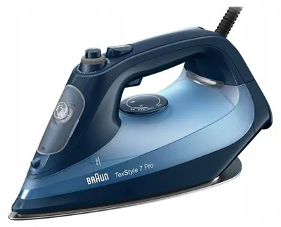 Produktbild von Braun TexStyle 7 Pro SI7160BL Dampfbügeleisen, 3000 W, FreeGlide 3D
