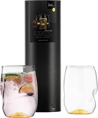 Zdjęcie produktu dla EISCH 2 Allroundbecher 131/10 gold in Geschenkröhre UNIK 30013122