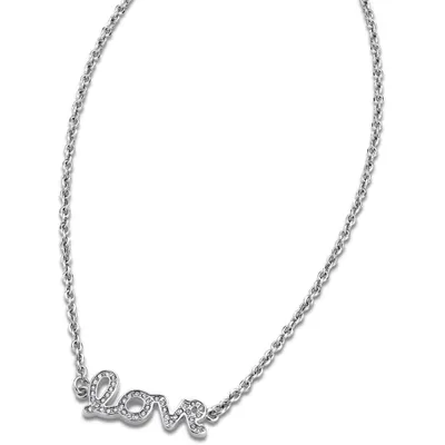 Produktbild von Lotus Style Damenhalskette "LOVE" LS1662-1/1 Edelstahl