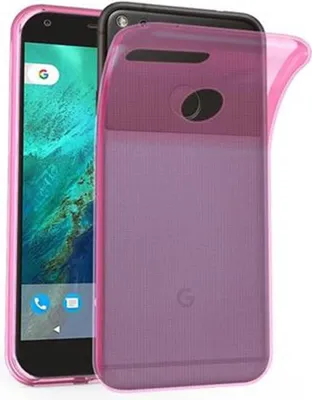 Immagine prodotto di Cadorabo cover per Google PIXEL cover protettiva in rosa custodia protettiva in silicone TPU cover case
