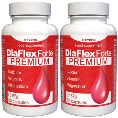 Immagine prodotto di Diaflex Forte Premium - 120 Capsule (2x 60 Capsule), Confezione da 2