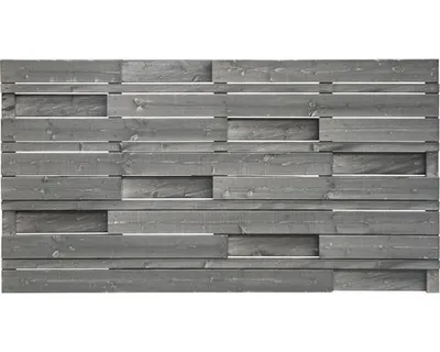 Produktbild von Vorgartenzaun Konsta Vintage Design 180 x 90 cm grau