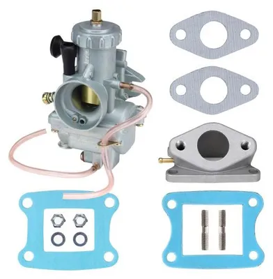 Zdjęcie produktu dla Gaźnik VM24 24 mm + kolektor dolotowy + uszczelki do Hondy MT, MB, MTX, MBX 50