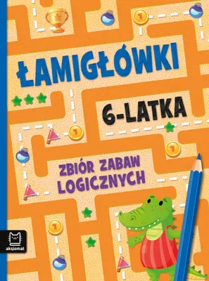 Immagine prodotto di Łamigłówki 6-latka. Zbiór zabaw logicznych