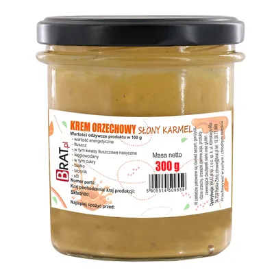 Produktbild von SALTED CARAMEL Nusscreme 300g