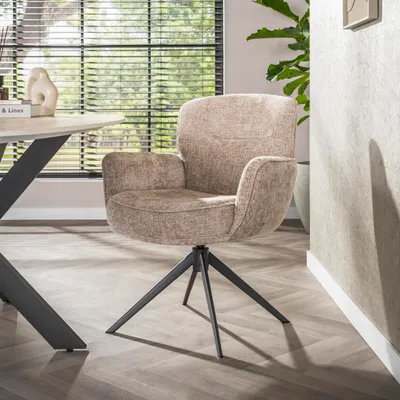 Produktbild von Hoyz-Collection – Forza-Drehsessel – 2er-Set – Hoven Zand