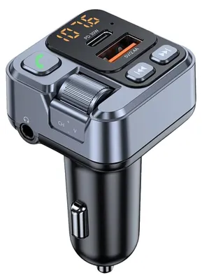 Obrázok produktu pre Autorádio s Bluetooth, rýchle nabíjanie, LED displej, HM101