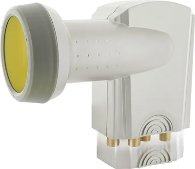 Produktbild von Schwaiger Quad LNB Schwaiger 40mm Sun Protect Hellgrau
