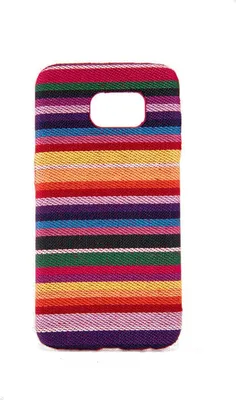 Produktbild von Handyhülle aus Stoff-Case für Samsung Galaxy S7 Cover Etuis Bumper Schale Bunt