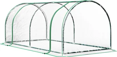 Zdjęcie produktu dla Szklarnia Fortuna Lai, szklarnia z drzwiami, inspekt, domek na rośliny, hodowla roślin, stal, tworzywo sztuczne, 200 x 100 x 80 cm, zielona