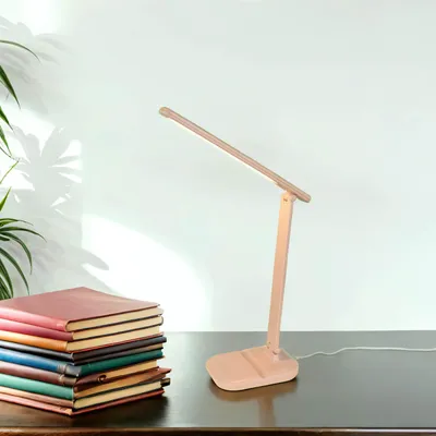 Obrázek produktu pro Stolní lampa do dětského pokoje LED stmívatelná s dotykovou funkcí 32,3 cm vysoká Růžová změna barvy 4300 K 380 lm