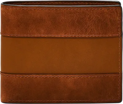 Produktbild von FOSSIL Geldbörse Everett Large Coin Pocket Bifold Medium Brown braun