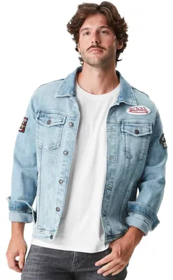 Produktbild von Von Dutch Denim Patches Jeansjacke - M