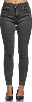 Produktbild von Tazzio Damen Skinny Fit High Waist Jeans F101 (Anthrazit, 40)
