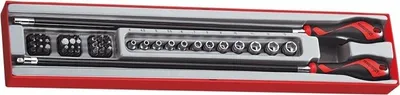 Produktbild von TengTools Bit-Schraubendrehersatz 263040107 25 (bit) 555mm
