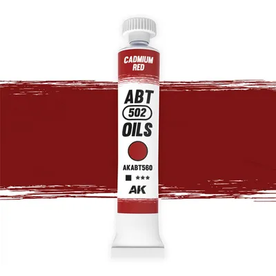 Productafbeelding van Afdeling 502 AKABT560, olieverf, cadmiumrood