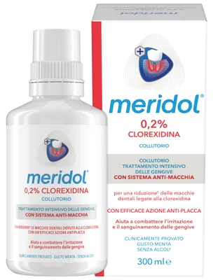 Immagine prodotto di Meridol Clorexidina 0,2% Collutorio 300 Ml