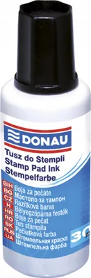 Immagine prodotto di Tusz do pieczątek Donau uniwersalny 30 ml czarny