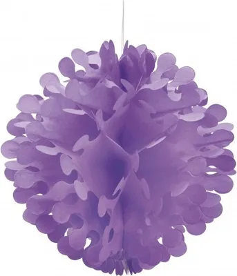Produktbild von Dekoball für die Raumdekoration in der Farbe Lila mit einem Durchmesser von 30 cm