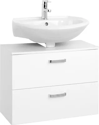 Produktbild von Unterbeckenschrank Badmöbel Badezimmermöbel Waschbeckenunterschrank "Bologna I" (70 cm)