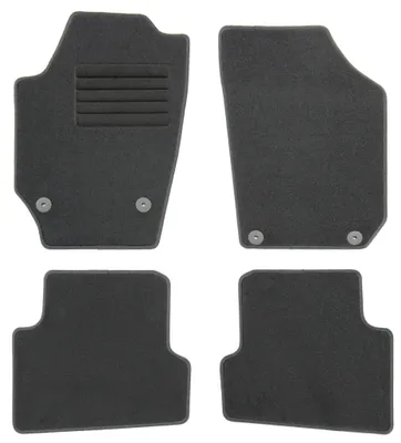 Fußmatten-Set für Skoda Fabia 2 5J 5trg. + Kombi, 12/2007-10/2014, 4-teilig