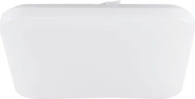 Produktbild von EGLO LED Badezimmer-Deckenlampe Frania, 1 flammige Deckenleuchte, Material: Stahl, Kunststoff, Farbe: Weiß, L: 33 cm, IP44