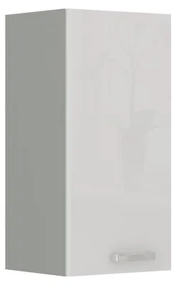 Obrázek produktu pro Horní kuchyňská skříňka ULLERIKE - šířka 30 cm, bílá / šedá