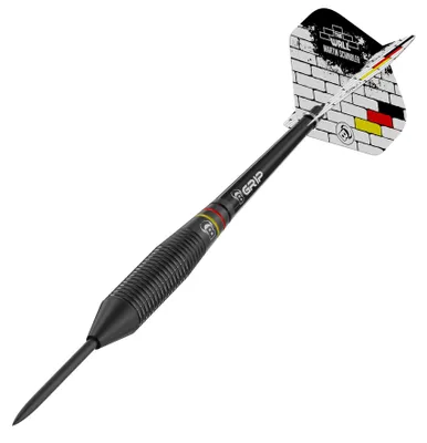 Produktbild von BULL'S Martin Schindler Black Brass Steeldart - 23g -- 1 Satz