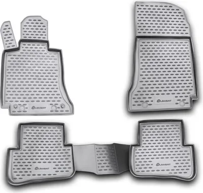 Zdjęcie produktu dla Gumowe dywaniki samochodowe Mercedes C-Class W204 2007-2014