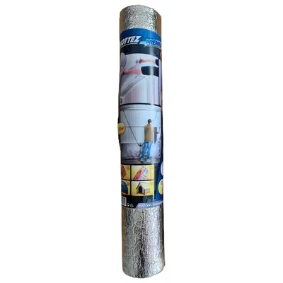 Produktbild von Mottez Premium Isolierschaum - 60 x 250 cm = 1,50 m² - Dicke. 3 mm Doppellagiger Isolierschaum