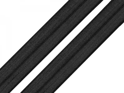 Produktbild von 1m Falzgummi 20mm Faltgummi elastisches Einfassband Saumband Farbwahl